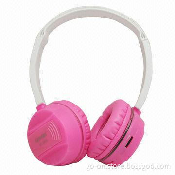 Dual-channel IR Wireless Headphone for Car Use, with Stereo Sound, Suitable for Kids